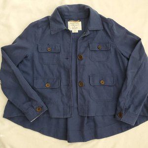 Kate Spade Blue 'broome street' Lightweight jacket blazer